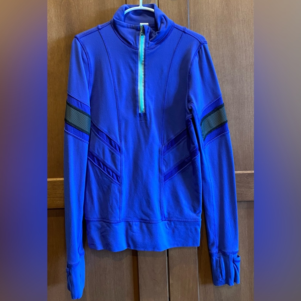 Ivivva by Lululemon quarter zip kids purple jacket
